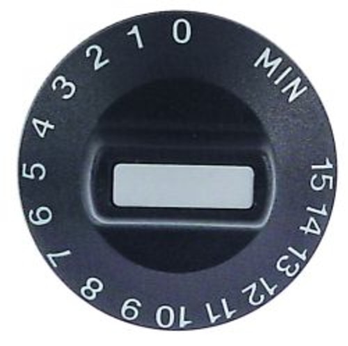 Q306336 Knob period 15min Ø 50mm axis: Ø 6x4.6mm