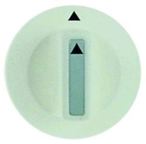 Q306341 Knob 42mm Shaft 6 x 4.6mm Flat Above