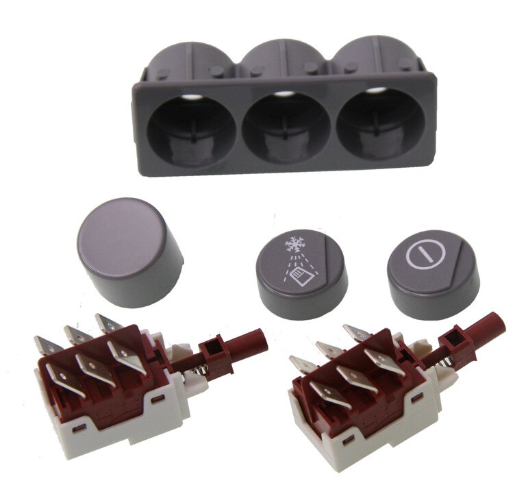 Q342302 Switch Block 3 Gang Complete Cycle/Power/Blank